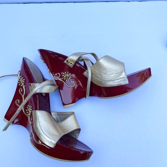 Giuseppe Zanotti wedges Sz 40 - Picture 3 of 9